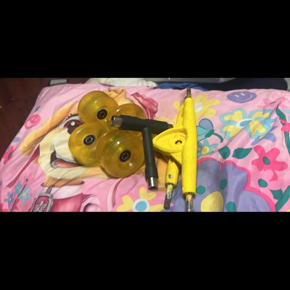 Longboard skateboard trucks, wheels, bearings, and hardware $6.99 shipping - Picture 11 of 14